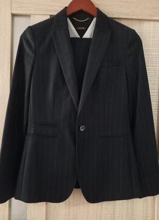 Костюм massimo dutti із 100% вовни