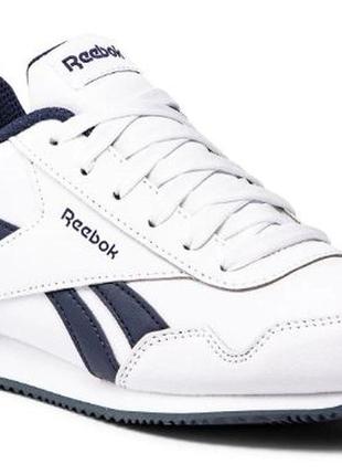 Кросівки reebok royal classic jogger 3 fv1294 white / collegiate navy / white, оригінал.