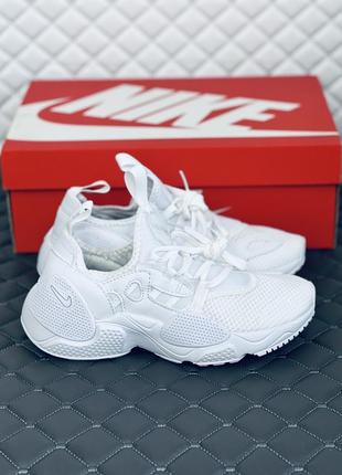 Кроссовки женские мужские nike air huarache edge white