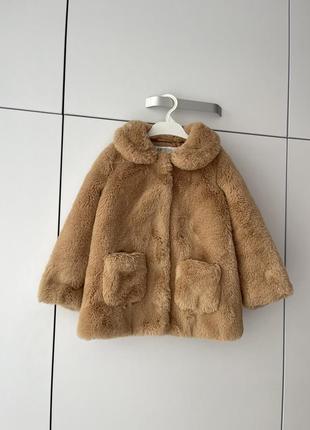 Шуба на девочку h&m