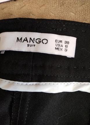 Женские&nbsp;черные брюки mango6 фото