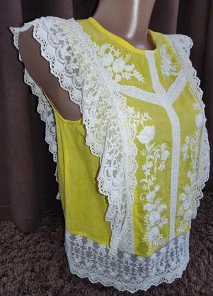 Блузка с вышивкой2 фото