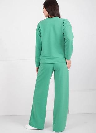 Женский брючный прогулочный повседневный костюм весна демисезон осень