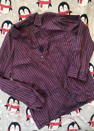 Сорочка рубашка marks & spencer stmichael верх піжами1 фото