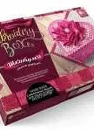 Шкатулка своими руками embroidery box. danko toys