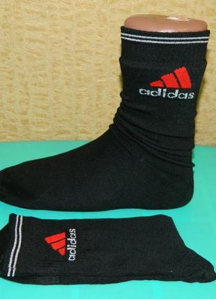 Новые мужские черные носки adidas