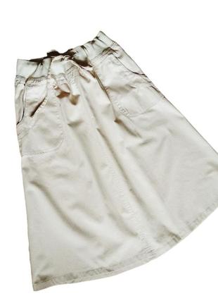 Хлопковая юбка от французского бренда4 фото
