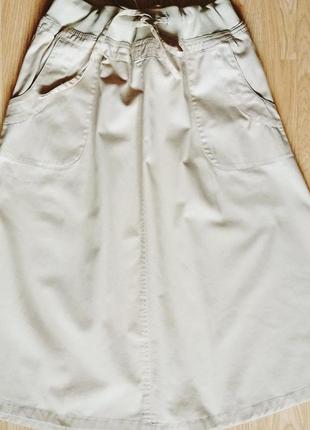 Хлопковая юбка от французского бренда5 фото