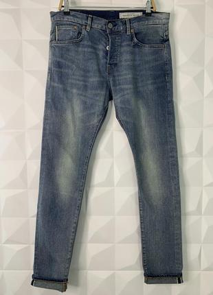 H&amp;m selvedge джинси