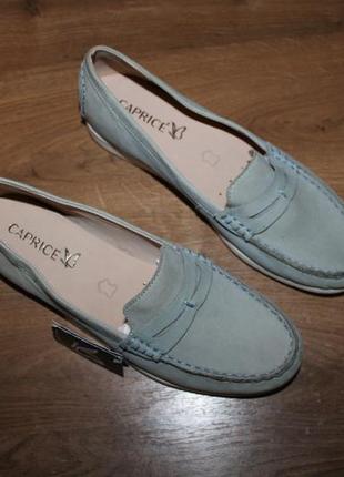 Шкіряні мокасини caprice, 38 розмір