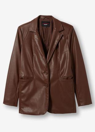 Піджак з еко шкіри