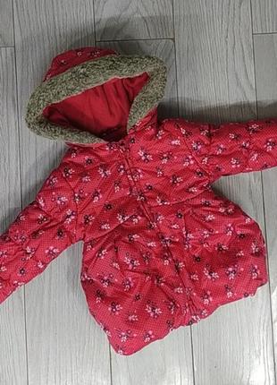 Зимняя куртка для девочки 12-18 месяцев1 фото
