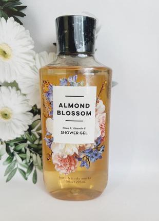 Гель для душа almond blossom от bath and body works