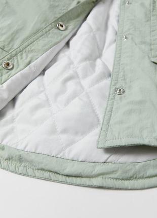 Zara демисезонная куртка рубашка3 фото