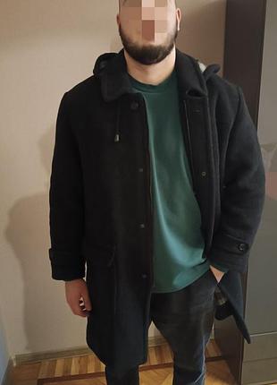 Стильное теплое кашемировое пальто c&a германия