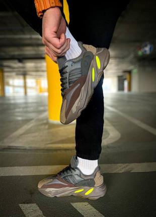 Adidas yeezy boost 700 кросівки шкіра, текстиль 41-45р 4