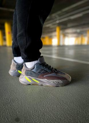 Adidas yeezy boost 700 кросівки шкіра, текстиль 41-45р 8