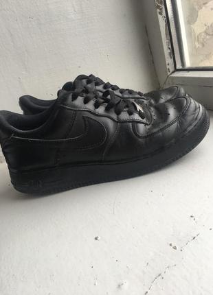Nike air force 1 black i чёрные