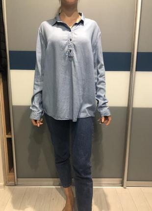 Джинсова блузка бренд s.oliver 16/18