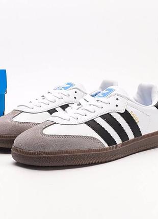 Чоловічі кросівки adidas samba white / smb2 фото
