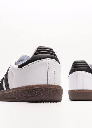 Чоловічі кросівки adidas samba white / smb4 фото