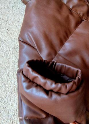 Куртка new yorker мягкая классная кожа  висота 45см талія 52 см рукав 58см5 фото