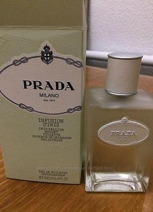 Рідкісний prada infusion d´iris eau de toilette вінтаж