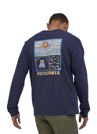 Кофта лонгслів patagonia relaxed fit longsleeve розміри m, l, xl