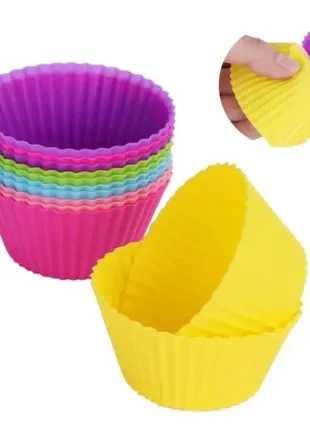 Силиконовая форма для кексов