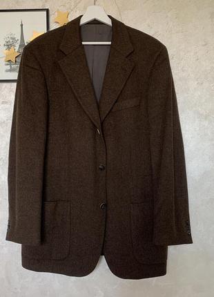 Кашемировый пиджак от hugo boss размер 52