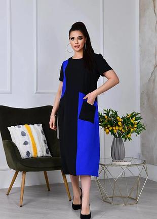 Платье в цветах 3