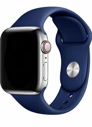 Силиконовый ремешек на apple watch 6