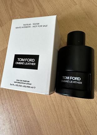 Ombre leather 100ml tom ford том форд кода кожа стойкий парфюм мужской мужественный духи парфюм стойки5 фото