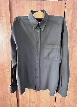 Сіра сорочка versace