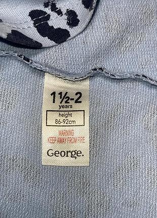 Плаття з довгим рукавом george, 1,5-2года 3