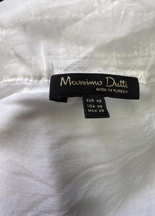 Біла блуза без рукавов от massimo dutti р-р xs5 фото