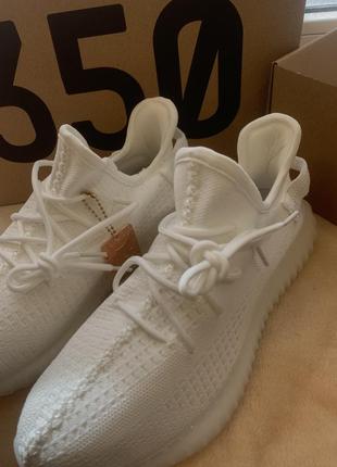 Yeezy boost 350 white3 фото