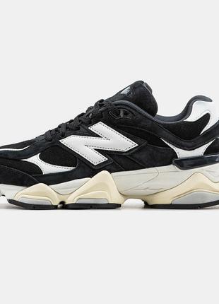 Женские кроссовки new balance 9060 black white 36-37-38-39-40