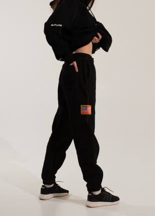 Чорні штани heron preston x nasa5 фото