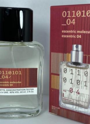 Мини-тестер duty free 60 ml escentric molecules escentric 04, молекула эксцентрик 04