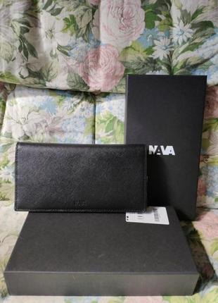Женский кожаный кошелек премиум класса nava.