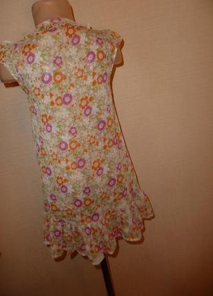 Легкое шифоновое платье на 5-6 лет george3 фото
