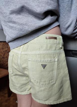 Шорти мом від guess los angeles ☕ розмір s/наш 40р