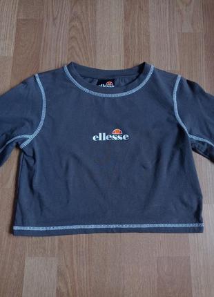 Ellesse укороченный топ топик с длинными рукавами2 фото