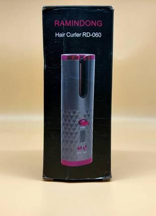 Стайлер для завивки волосся ramindong hair curler rd-060 бездротовий, id5 фото
