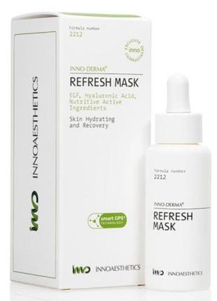 Innoaesthetics refresh mask заспокійлива відновлювальна маска для обличчя, 50 мл