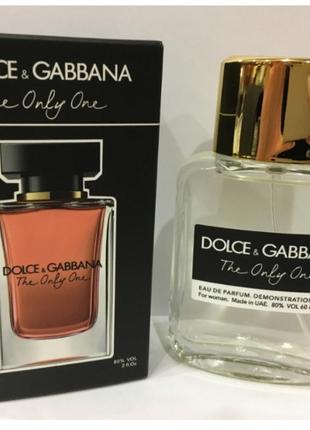 Мини-тестер duty free 60 ml dolce &amp; gabbana the only one, дольче габбана ван