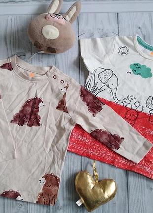 Новый комплект футболка с длинным рукавом hema