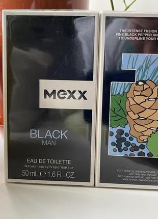 Чоловіча туалетна вода mexx black