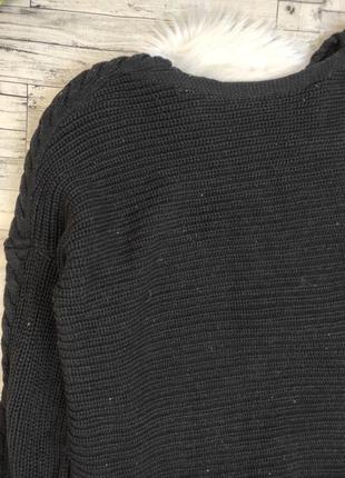 Женский свитер river island чёрный вязаный размер 46 м5 фото